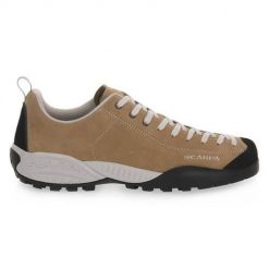 Buty do chodzenia męskie Scarpa Mojito Fossil. Brązowe buty trekkingowe Scarpa, bez wzorów, z gumy, bez zapięcia. Za 904.00 zł.