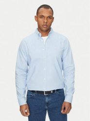 BOSS Koszula Rickert 50519707 Błękitny Regular Fit. Niebieskie koszule Boss, m, bez wzorów, z bawełny, bez kołnierzyka, bez ramiączek. Za 269.99 zł.