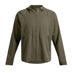 Kurtka Under Armour Unstoppable Left Chest. Czarne kurtki Under Armour, s, bez wzorów, z materiału, z kapturem. Za 505.80 zł.