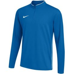 Bluza męska Nike Dri-Fit Park 26 Drill Top. Niebieskie bluzy Nike, m, bez wzorów, z materiału, bez kaptura. Za 115.99 zł.