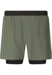 Szorty Virtus Ado. Czarne krótkie spodenki sportowe VIRTUS, m, bez wzorów, z materiału. Za 194.00 zł.