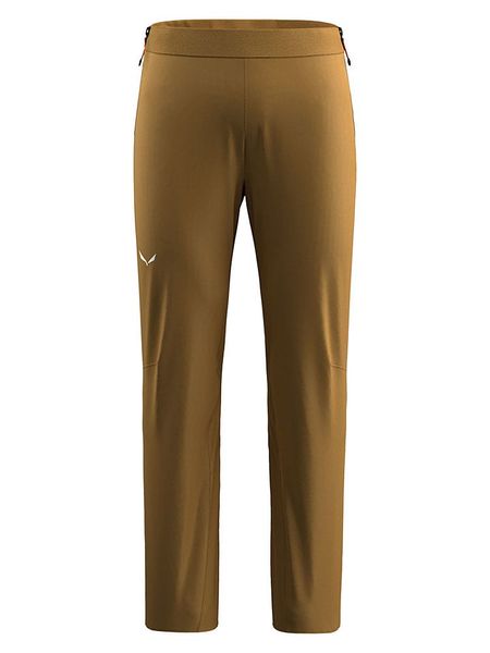 Salewa Spodnie hybrydowe "Puez Powertex" w kolorze khaki rozmiar: M. Brązowe odzież kompresyjna Salewa, m, bez wzorów, z materiału. Za 323.50 zł.