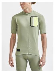 Craft Koszulka kolarska "ADV Offroads" w kolorze zielonym rozmiar: XL. Zielone t-shirty sportowe Craft, bez wzorów, z materiału, bez ramiączek, rowerowe. Za 147.65 zł.