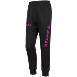 Kelme Pantalón Largo Global Negro Unisex. Czarne szorty Kelme, m, bez wzorów, z dresówki. W wyprzedaży za 134.10 zł.