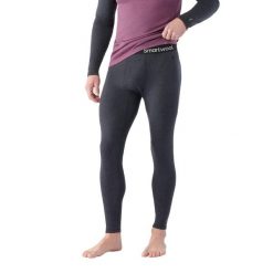 Spodnie termoaktywne męskie Smartwool Merino 250 Baselayer Bottom Boxed. Czarne bielizna termoaktywna Smartwool, m, bez wzorów, z wełny, bez ramiączek, trekkingowe. Za 436.17 zł.