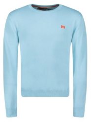 Canadian Peak Sweter "Ferasmeak" w kolorze błękitnym rozmiar: XXL. Niebieskie swetry nierozpinane Canadian Peak, xxl, bez wzorów, bez kołnierzyka, bez ramiączek. Za 101.70 zł.