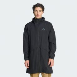 Parka przeciwdeszczowa Terrex Multi 2 Layer CLIMAPROOF. Czarne kurtki przeciwdeszczowe Adidas, bez wzorów, z puchu, ClimaProof (Adidas). Za 749.00 zł.