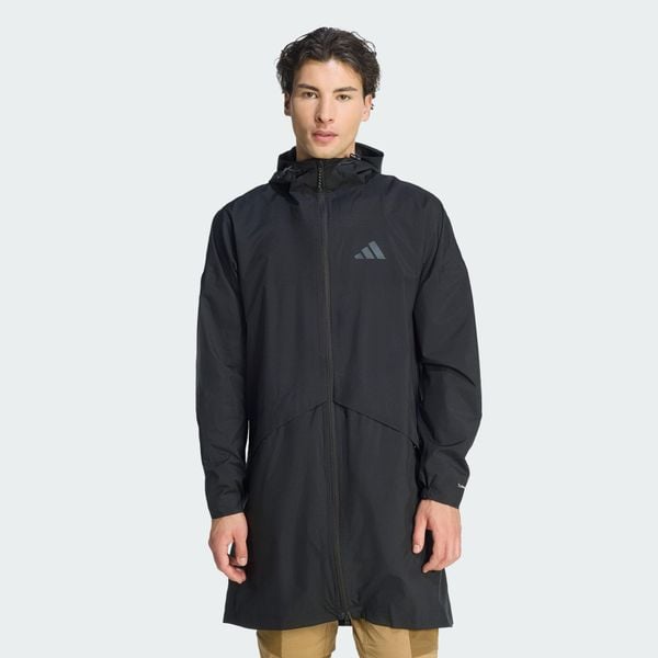 Parka przeciwdeszczowa Terrex Multi 2 Layer CLIMAPROOF. Czarne kurtki przeciwdeszczowe Adidas, bez wzorów, z puchu, ClimaProof (Adidas). Za 749.00 zł.