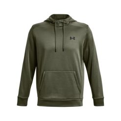 Bluza Under Armour Fleece®. Czarne bluzy z kapturem Under Armour, l, bez wzorów, z materiału, z kapturem. Za 263.50 zł.