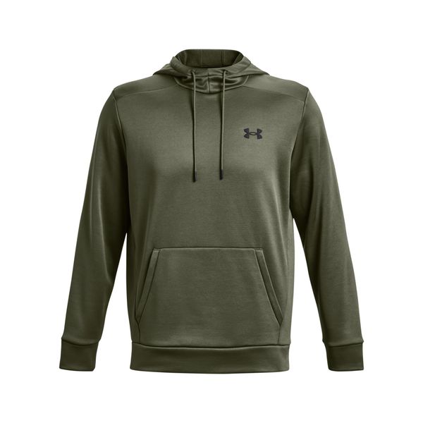 Bluza Under Armour Fleece®. Czarne bluzy z kapturem Under Armour, l, bez wzorów, z materiału, z kapturem. Za 255.20 zł.
