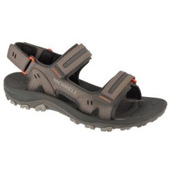 Sandały Merrell Huntington Sport Convert Sandal J036873 brązowe. Brązowe sandały z gumy, bez zapięcia. Za 499.91 zł.
