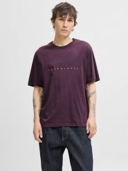 Jack & Jones Koszulka "Jjestar" w kolorze fioletowym rozmiar: XXL. Różowe bezrękawniki Jack & Jones, xxl, bez wzorów, z bawełny, bez kołnierzyka, bez ramiączek. Za 57.20 zł.