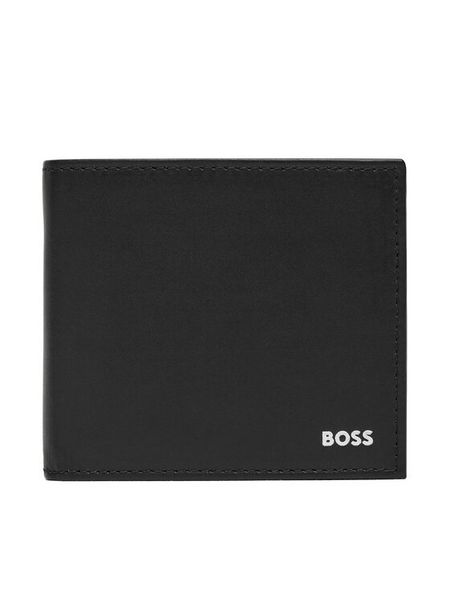 BOSS Portfel 50546152 Czarny. Czarne portfele Boss, bez wzorów, ze skóry. Za 275.99 zł.