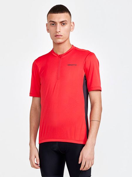 Craft Koszulka kolarska "Core Offroad" w kolorze czerwonym rozmiar: S. Czerwone t-shirty sportowe Craft, bez wzorów, z materiału, bez ramiączek, rowerowe. Za 92.64 zł.