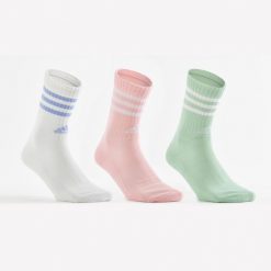 Skarpety sportowe tenis ADIDAS wysokie 3 pary. Białe skarpetki sportowe Adidas, bez wzorów, z bawełny. Za 69.99 zł.