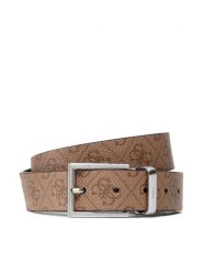 Guess Pasek Męski Vezzola Adj & Rev Belt BM7541 LEA35 Brązowy. Brązowe paski Guess, z aplikacjami, ze skóry. Za 179.99 zł.