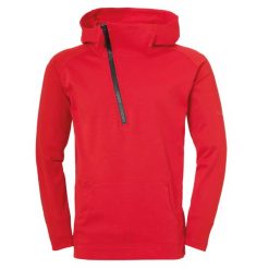 Bluza z kapturem Uhlsport Essential pro. Czerwone bluzy z kapturem Uhlsport, m, bez wzorów, z bawełny, z kapturem. Za 255.20 zł.