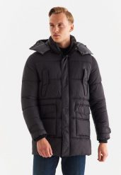 PAKO LORENTE – Kurtka męska P22WF-5X-005-C-0. Czarne kurtki Pako Lorente, na zimę, m, bez wzorów, z poliesteru, bez kaptura. Za 249.99 zł.