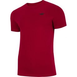 T-shirt męski TSM213 - ciemna czerwień. T-shirty marki 4F. Za 59.99 zł.