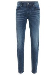 Boss Jeansy Tapered Fit Taber Bc-P Sway 50433145 Granatowy Tapered Fit. Niebieskie jeansy Boss, m. Za 439.99 zł.