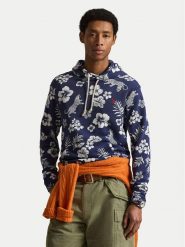 Polo Ralph Lauren Bluza 710B20819001 Granatowy Regular Fit. Niebieskie bluzy Polo Ralph Lauren, l, bez wzorów, z bawełny, bez kaptura. Za 919.99 zł.