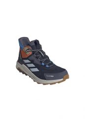 Buty trekkingowe adidas Terrex Anylander Climaproof. Niebieskie buty turystyczne Adidas, bez wzorów, z gumy, bez zapięcia, do piłki nożnej, adidas terrex, ClimaProof (Adidas). Za 478.90 zł.