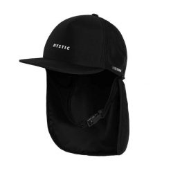 Czapka z daszkiem Mystic Surf Cap Black. Czarne czapki z daszkiem Mystic, bez wzorów. Za 139.00 zł.