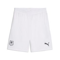 Męskie szorty Stade Rennais F.C. 24/25 PUMA White Black. Białe szorty Puma, m, bez wzorów, sportowe. W wyprzedaży za 180.05 zł.