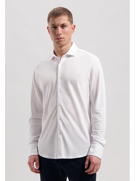 DSTREZZED Koszula w kolorze białym rozmiar: XL. Białe koszule Dstrezzed, xl, bez wzorów, bez kołnierzyka, bez ramiączek. Za 117.73 zł.