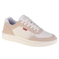 Trampki Męskie Zamsz Cline. Białe trampki Levi's®, m, bez wzorów, bez zapięcia. Za 472.99 zł.