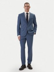 HUGO Garnitur Henry/Getlin232X 50547345 Niebieski Slim Fit. Niebieskie garnitury Hugo, m, bez wzorów, z syntetyku. Za 1,849.00 zł.