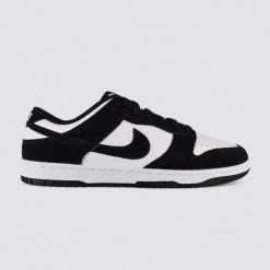 Buty lifestyle męskie Nike Dunk Low Retro FQ8249-100. Czarne buty sportowe casual Nike, bez wzorów, bez zapięcia. Za 488.60 zł.