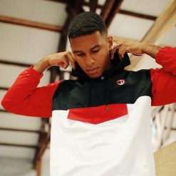 Kurtka przeciwwiatrowa AC Milan. Białe kurtki AC MILAN, m, bez wzorów, bez kaptura. Za 284.99 zł.