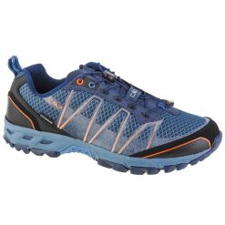 Buty do biegania męskie, CMP Altak WP Trail. Niebieskie buty do biegania CMP, bez wzorów, z gumy, bez zapięcia, do biegania. Za 379.99 zł.