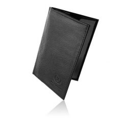 Portfel skórzany PAOLO PERUZZI T-65-BL czarny. Czarne portfele Paolo Peruzzi, bez wzorów, z materiału. Za 49.00 zł.