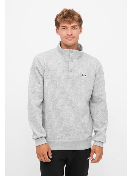 Bench Bluza "Heber" w kolorze szarym rozmiar: 54. Szare bluzy Bench, bez wzorów, bez kaptura. Za 122.09 zł.