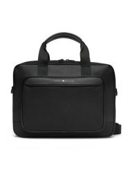 Tommy Hilfiger Torba na laptopa Th Foundation Computer Bag AM0AM13626 Czarny. Czarne torby na laptopa Tommy Hilfiger. Za 419.99 zł.