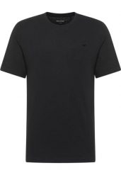 Męski T-Shirt Mustang Style Alex Black 1017988 4142. Czarne t-shirty Mustang, m, bez wzorów, bez kołnierzyka, bez ramiączek. Za 79.99 zł.