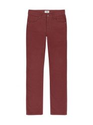 Wrangler Spodnie w kolorze czerwonym rozmiar: W36/L34. Czerwone spodnie materiałowe Wrangler, l, z aplikacjami, z materiału, klasyczne. Za 128.25 zł.