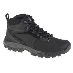 Buty trekkingowe męskie Columbia Newton Ridge Plus II. Czarne buty trekkingowe Columbia, bez wzorów, z gumy, bez zapięcia. Za 379.99 zł.
