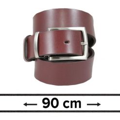 Pasek do Spodni, Brązowy 90 cm, Skórzany, Elegancki, Możliwość Skrócenia -ZET. Brązowe paski Zet, bez wzorów, ze skóry, eleganckie. Za 89.00 zł.