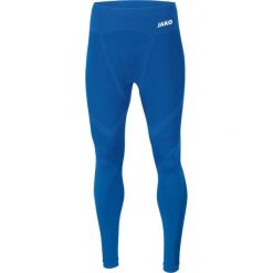 Legginsy Jako long Comfort 2.0. Niebieskie legginsy długie sportowe JAKO, bez wzorów, na fitness i siłownię. Za 242.00 zł.