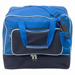 Torba sportowa Softee Equipo. Niebieskie torby na ramię Softee, bez wzorów, z materiału, na ramię, bez dodatków. Za 165.99 zł.