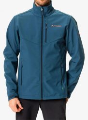 Kurtka softshell męska Vaude Cyclone Jacket VI. Zielone kurtki Vaude, m, bez wzorów, z materiału, bez kaptura. Za 510.45 zł.
