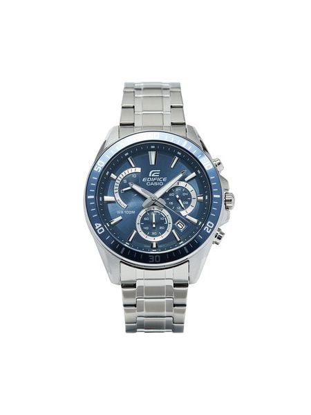Casio Zegarek Ediffice Classic EFR-552D-2AVUEF Niebieski. Niebieskie, analogowe zegarki Casio, ze stali. Za 549.99 zł.