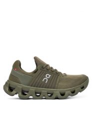 On Sneakersy Cloudswift 4 AD 3MF10570703 Zielony ciemny. Zielone buty sportowe casual On, bez wzorów, z materiału, bez zapięcia. Za 769.99 zł.