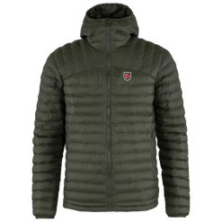 Kurtka ocieplana męska Fjallraven Expedition Latt Hoodie. Zielone kurtki Fjällräven, na zimę, m, bez wzorów, bez kaptura. Za 818.99 zł.