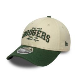 Czapka z daszkiem New Era Wordmark 9Forty New York Mets. Zielone czapki z daszkiem New Era, bez wzorów, z materiału. Za 129.35 zł.