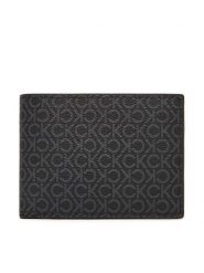 Calvin Klein Portfel Ck Must Mono Comp Trifold W Coin LV04D1040G Czarny. Czarne portfele CALVIN KLEIN, bez wzorów, ze skóry. Za 219.99 zł.