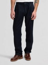 MESKIE SPODNIE LEE PLEATED CHINO RINSE 112376349. Eleganckie spodnie Lee, l, bez wzorów, z materiału. Za 189.99 zł.